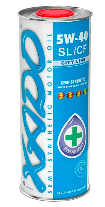 Моторное масло Xado Atomic Oil City Line SL/CF 5W-40, 0.5л